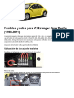Fusibles y Relés para Volkswagen New Beetle