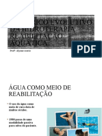 Histórico Evolutivo Da Hidroterapia - Reabilitação Aquática