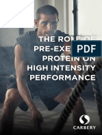 The Role of Protein Pre Exercise Whitepaper