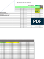 Cronograma de Capacitacion Auxiliares