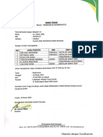 Surat Tugas Lomba Badminton Hut PT PGM PDF