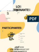 Los Determinantes