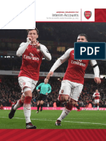 Arsenal Holdings PLC - Financial Results For The Six Months Ended 30 Nov