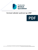 Cervicaal Radiculair Syndroom TGV CHNP