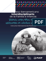 II Congreso Iberoamericano Interdisciplinario de La Familia e Infancia