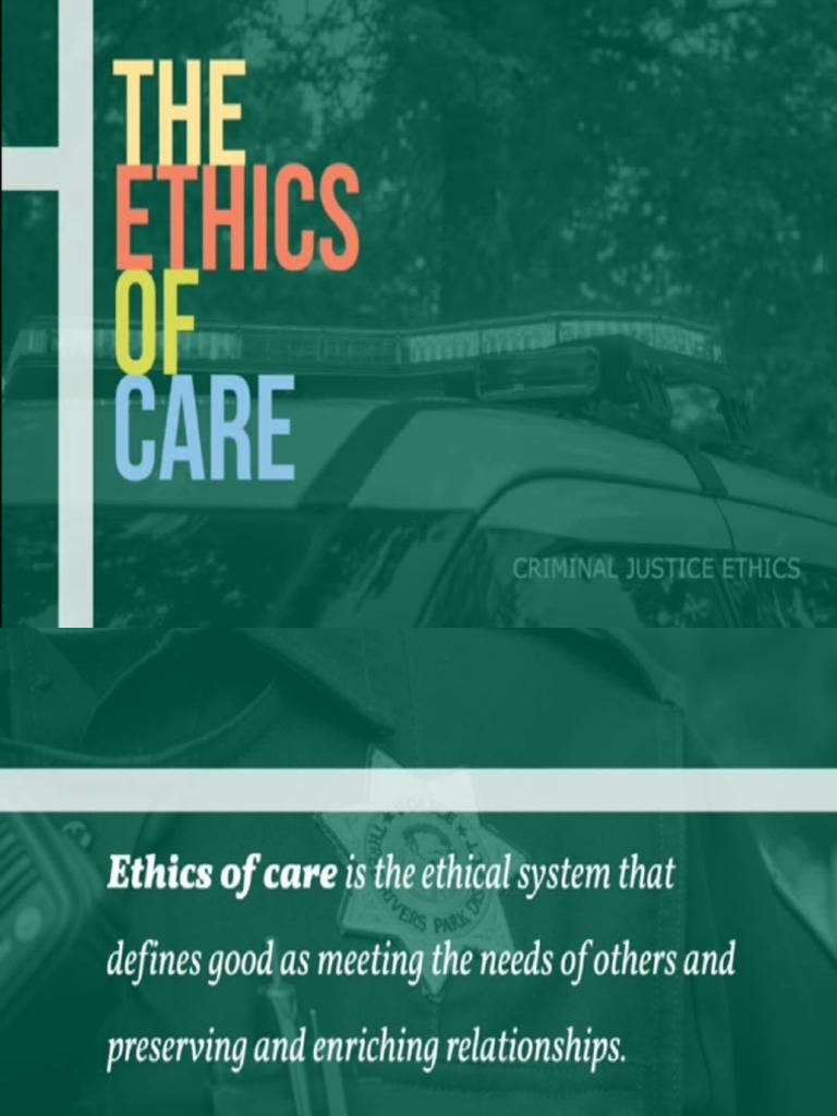 Ethics of Care PDF