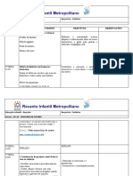 SEMANÁRIO BERÇÁRIO - 10 A 14 de OUTUBRO