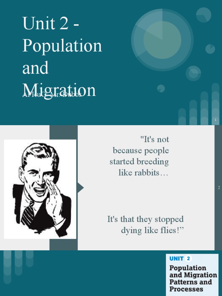 Population Distribution and Dynamics APHuG | PDF | Human Migration ...