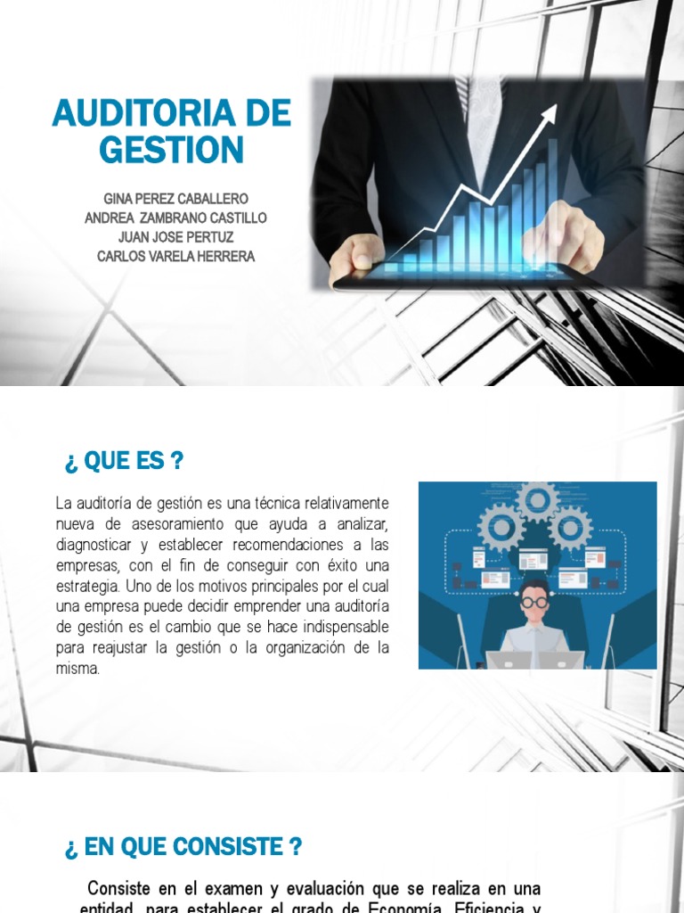 Auditoria de Gestion | Descargar gratis PDF | Auditoría | Planificación