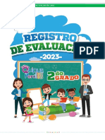 Registro de Evaluación 2023 - Editora Quipus Perú