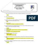 Examen Unico 2022 Etica y Valores