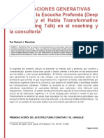 El Habla Transformativa en El Coaching