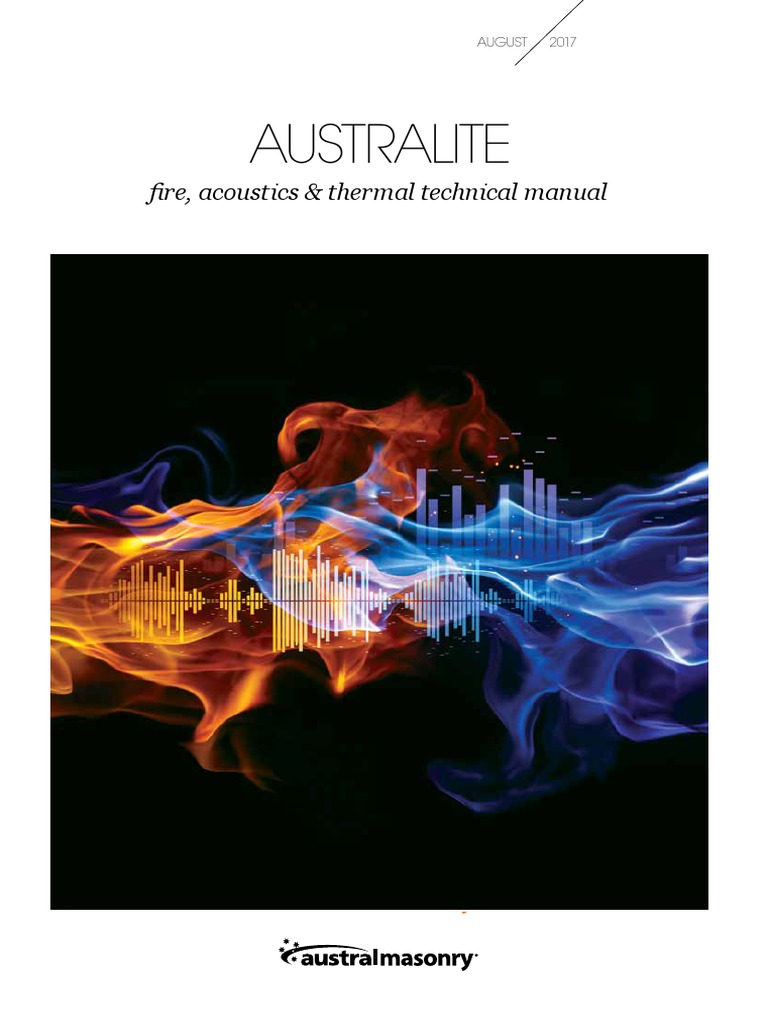 AM MasonryBlocks AustraliteFireSoundTechnicalManual NSW | PDF | Masonry ...