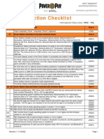 Field Inspection Checklist PDF