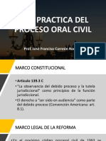 UNA PRACTICA DEL PROCESO ORAL CIVIL Francisco Carrion Diapo 25