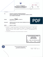 Regional Memo No. 172, S. 2023 - Modification On The Payslip Message For March 2023 Payroll
