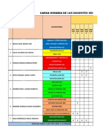 Horario de Clases Nocturno Febrero