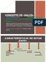 Concepto de Salud Arte