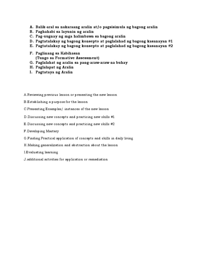 Effective lesson planning steps pdf