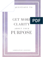 Purpose Questions Fillable PDF