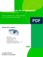 Bases Teóricas de la Pedagogía: Corrientes y Modelos Pedagógicos