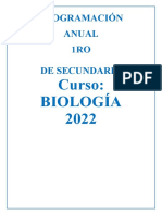 Biología Carpeta Pedagógica 2022