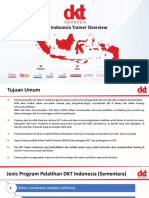 DKT Indonesia Training Plan - 2023 PDF