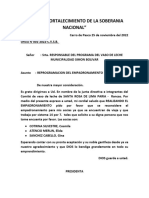 Año Del Fortalecimiento de La Soberania Nacional