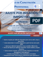 AJUSTE POR INFLACION IMPOSITIVO  03.09.2019 C