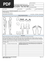 Main - Dshs Form 13 780 Nursing Services Basic Skin Assessment Integumentary System Skin Hair Nail Washington PDF