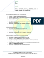 Requisitos construcción viviendas cooperativa