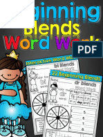 1-Beginning Blends Word Work