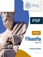 Plan de Estudios Carrera de Filosofía Septiembre 2022 PDF