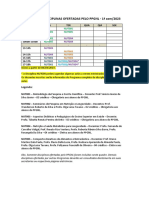 HORARIO DE DISCIPLINAS PPGNL 1o Sem 2023