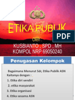 Penugasan Etika Publik