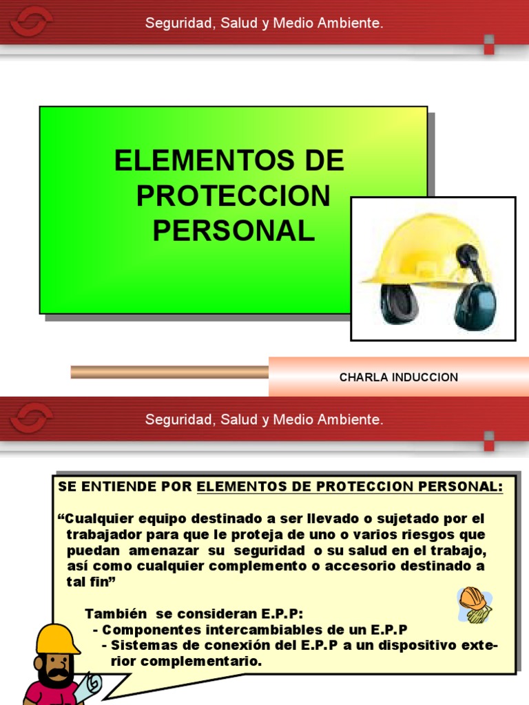 Elementos De Proteccion Personal Pdf Soldadura Construcción