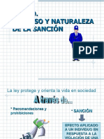 Proceso y Naturaleza de La Sancion