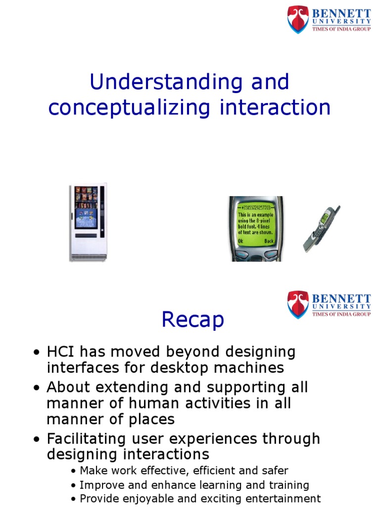 Hci Slides 5 Pdf Pdf Graphical User Interfaces Conceptual Model