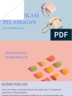 Elemen 6. Komunikasi Pelanggan Bagian 1