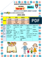 Horario de La Semana 2 PDF