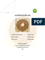 Proposal Sandwich Buah PDF