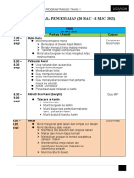 Jadual Fasa Penyesuaian Minggu 1 Dan 2 SKTS