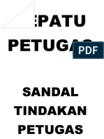 Sepatu Petugas