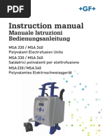 Gfps Instruction Manual Msa 330 340 Eng Ita FR PDF