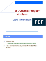 2-A Case of Dynamic Program Analysis - CS510 Software Engineering