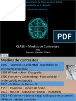 Medios de contraste en radiología y RMN