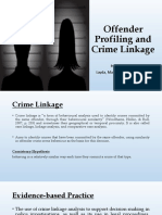 Offender Profiling and Crime Linkage