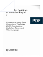 Cambridge Certificate in Advanced English 5 Student s Book 949