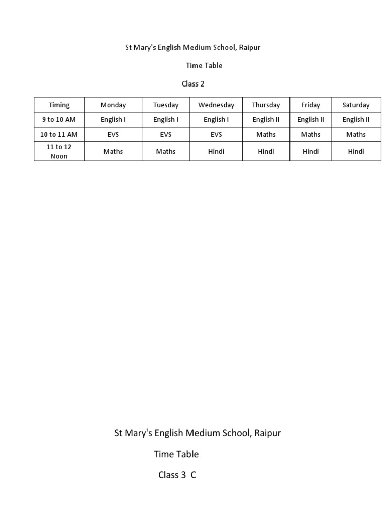 time-table-pdf-trees-plants