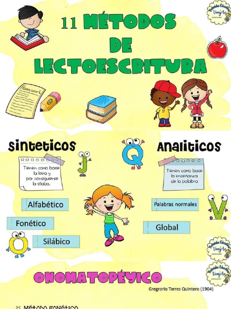 11 Métodos De Lectoescritura Pdf Pdf